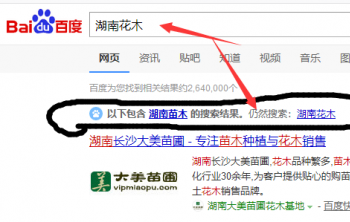 通过百度，我才发现湖南再无花木
